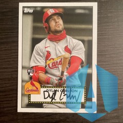 Dylan Carlson 2021 Topps Series 1 1952 Redux Rookie RC #T52-33 Cardinal